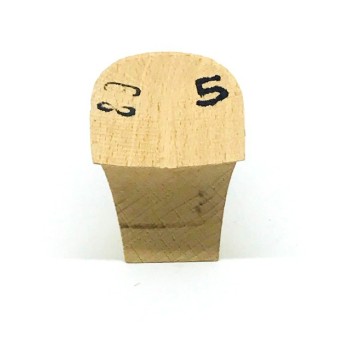 TACONES MADERA BAILE MOD. 5 (PAR)