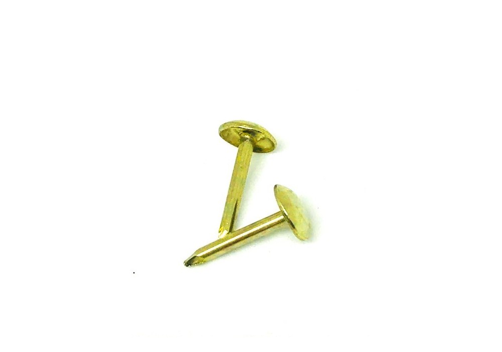 TACHUELAS TAPICERIA HIERRO DORADO (CAJA)