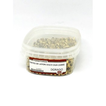 OJETES DE LATON 315/2 CAJA (1000)