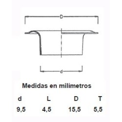 OLLAOS LATON 115/23 (1000UDS)