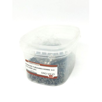 REMACHES TUBULARES HIERRO  R-3 (6-6) (1000 uds)