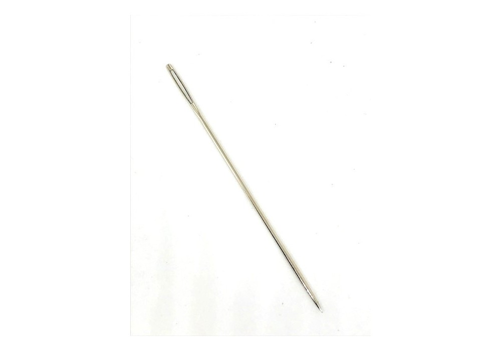 AGUJA RECTA PUNTA 6CM. R.H. (UNIDAD)