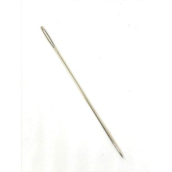 AGUJA RECTA PUNTA 6CM. R.H. (UNIDAD)