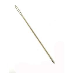 AGUJA RECTA PUNTA 8CM.R.H. (UNIDAD)