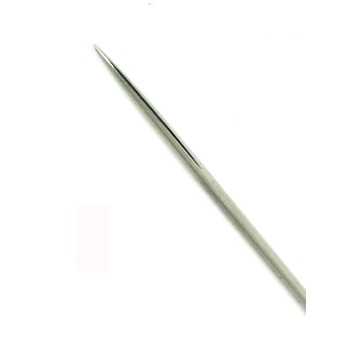AGUJA RECTA PUNTA 15CM. R.H. (UNIDAD)