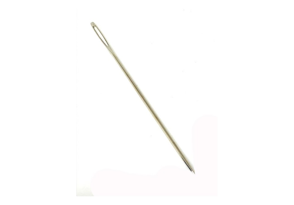 AGUJA RECTA PUNTA 20CM R.H. (UNIDAD)