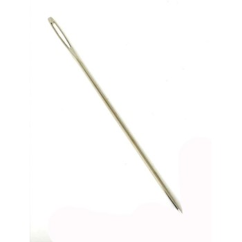 AGUJA RECTA PUNTA 20CM R.H. (UNIDAD)