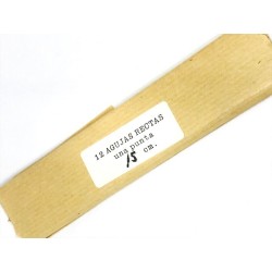AGUJA RECTA PUNTA 15CM. R.H. (UNIDAD)