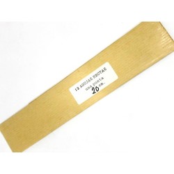 AGUJA RECTA PUNTA 20CM R.H. (UNIDAD)