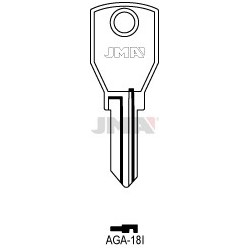 LLAVE JMA ACERO AGA 18I (B)