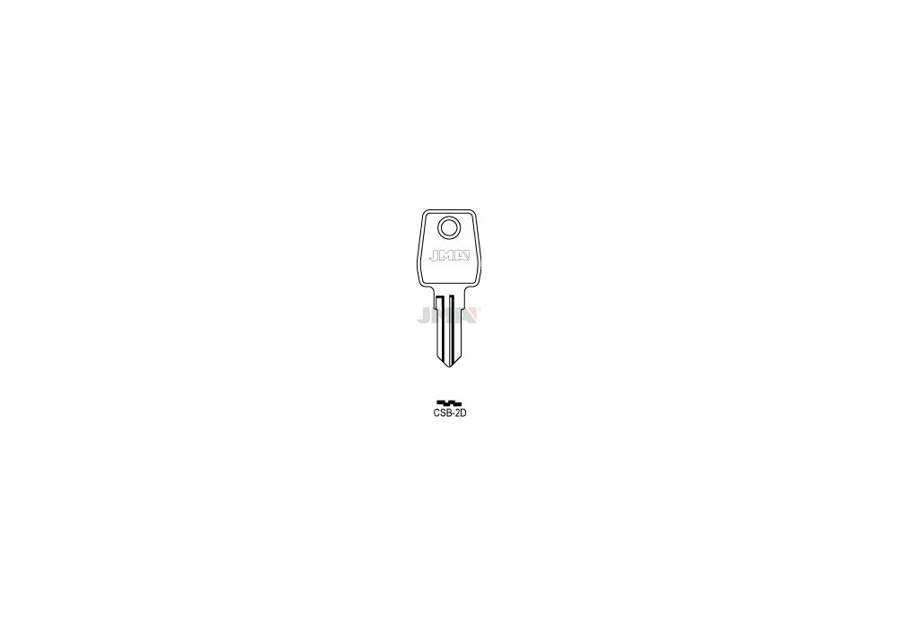 LLAVE JMA ACERO CSB 2D (C)