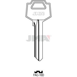 LLAVE JMA ACERO FAC 10D (B)