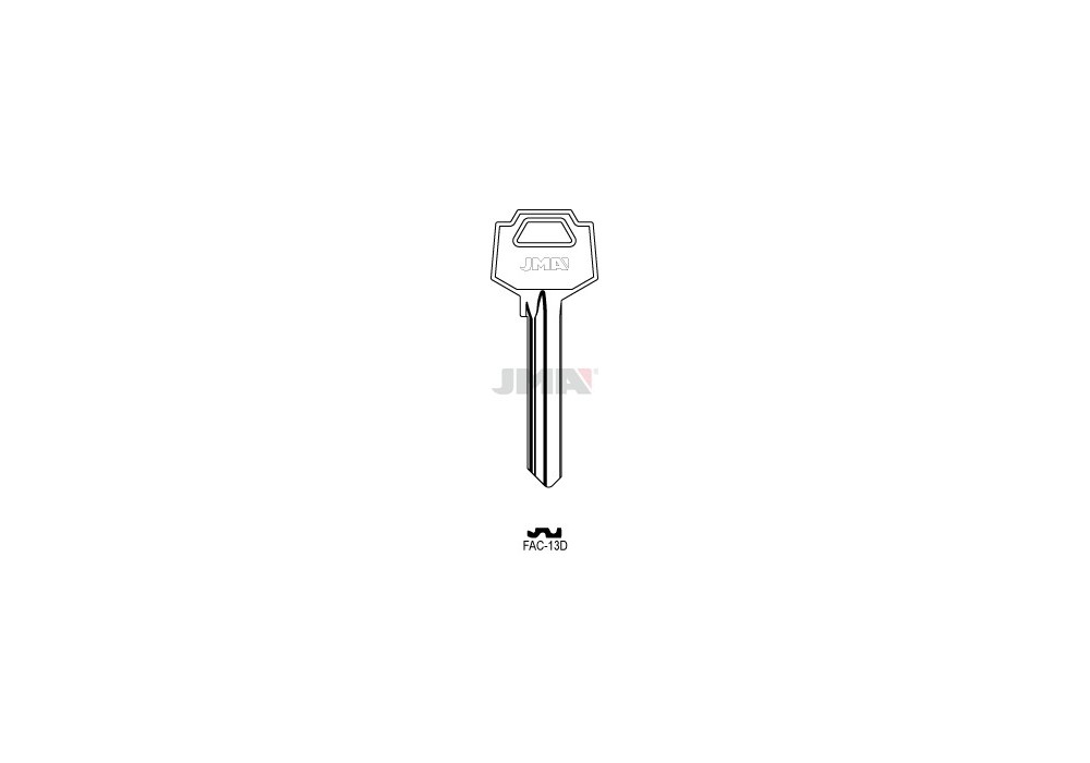 LLAVE JMA ACERO FAC 13D (B)