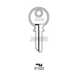 LLAVE JMA ACERO IF D25 (B)