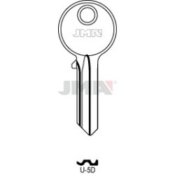 LLAVE JMA ACERO U 5D (A)