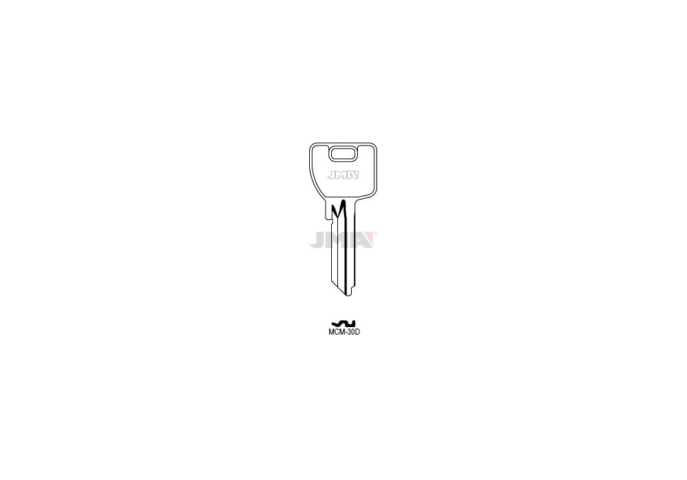 LLAVE JMA ACERO MCM 30D (C)
