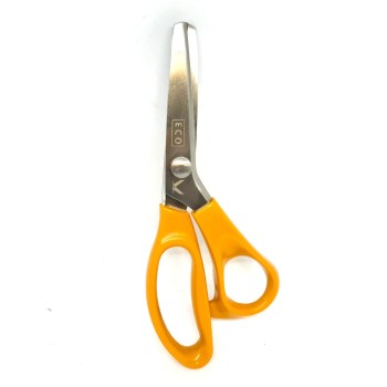 TIJERAS ZIG-ZAG MANGO PINTADO 19CM