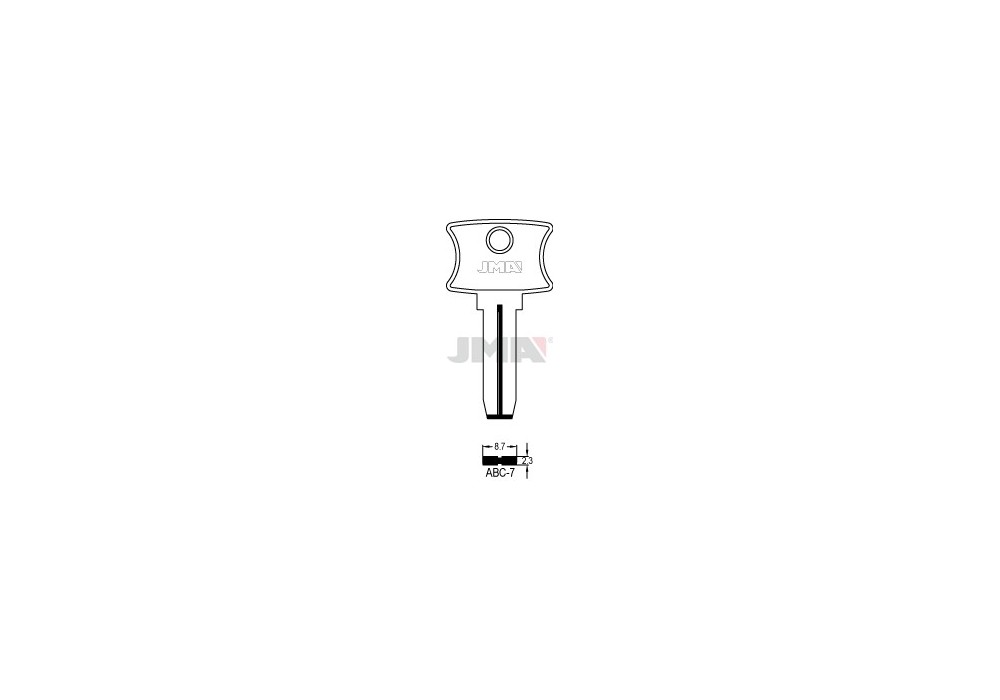 LLAVE JMA SEGUR. ABC 7