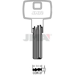 LLAVE JMA SEGUR. COR 37 LATON