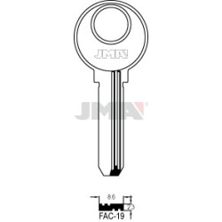 LLAVE JMA SEGUR. FAC 19
