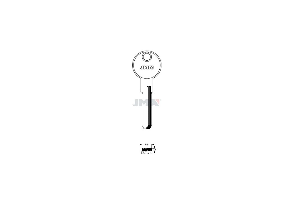 LLAVE JMA SEGUR. FAC 25