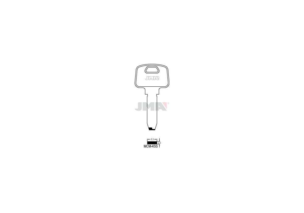 LLAVE JMA SEGUR. MCM 4SS