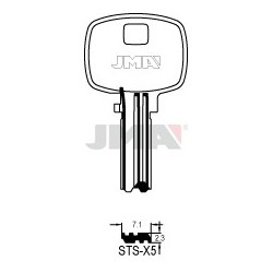 LLAVE JMA SEGUR. STS X5 ALPACA