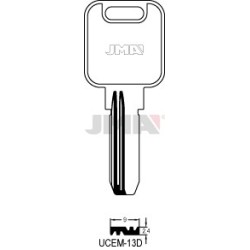 LLAVE JMA SEGUR. UCEM 13D ALPACA