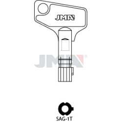 LLAVE JMA TUBULAR SAG 1T (INOX)