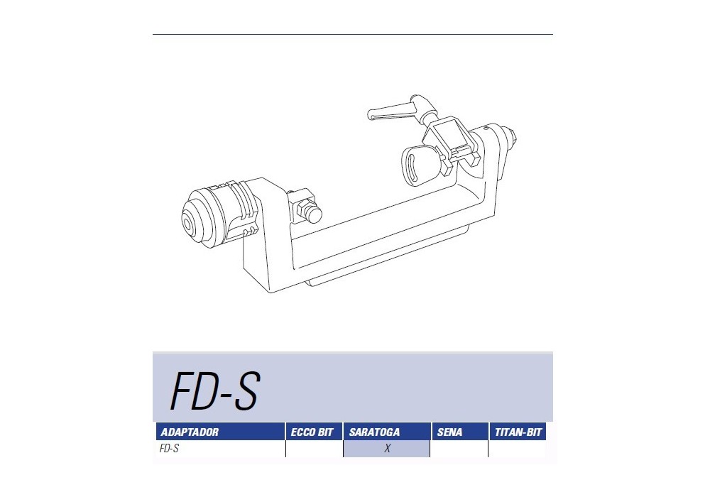 JMA ADAPTADOR FO-6P PARA SARATOGA