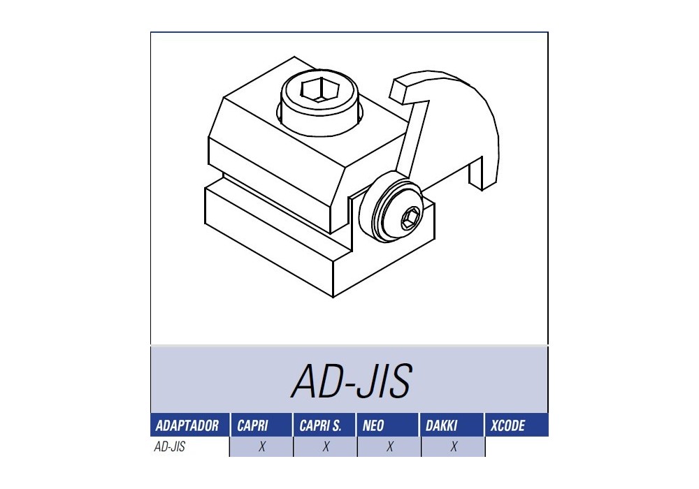 JMA ADAPTADOR JIS-4.P