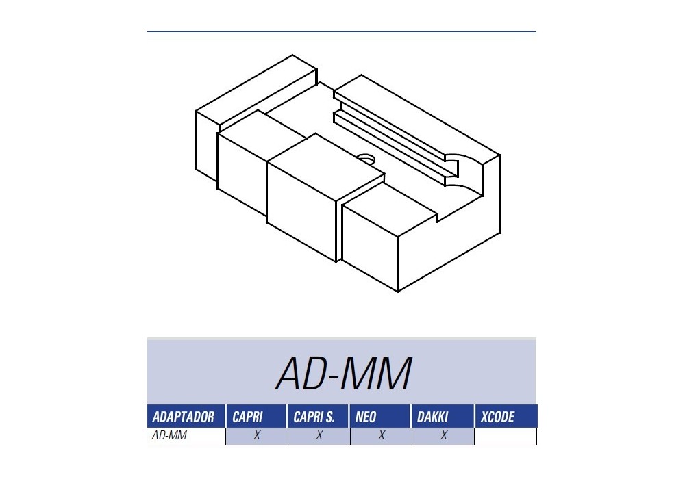 JMA ADAPTADOR MERCEDES CP/DK/NEO AD-MM