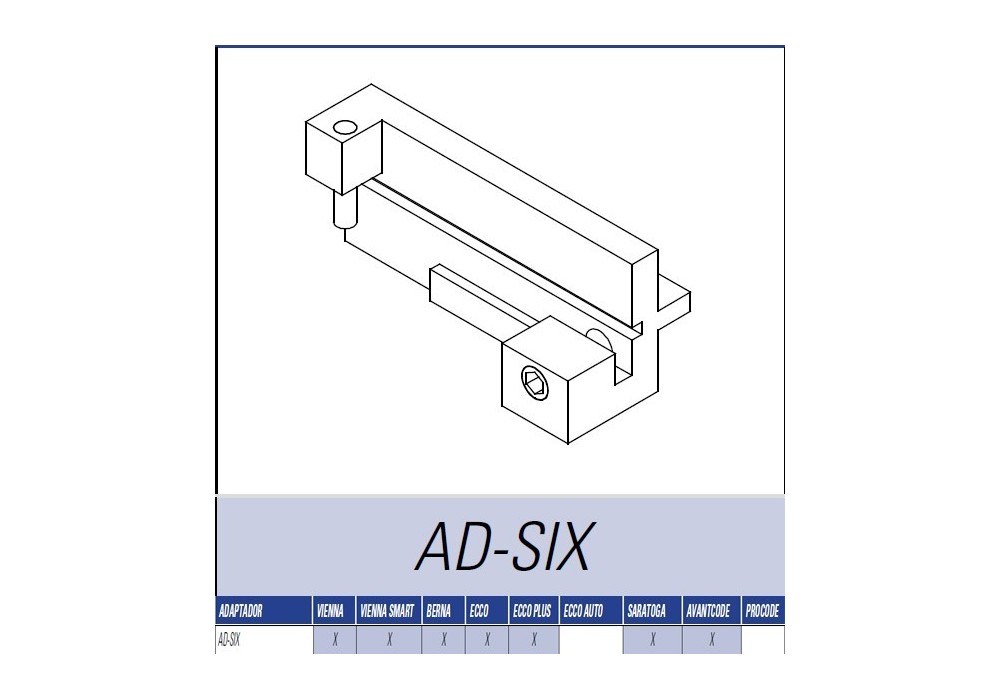 JMA ADAPTADOR SIX-3.P DAK/BER/SAR
