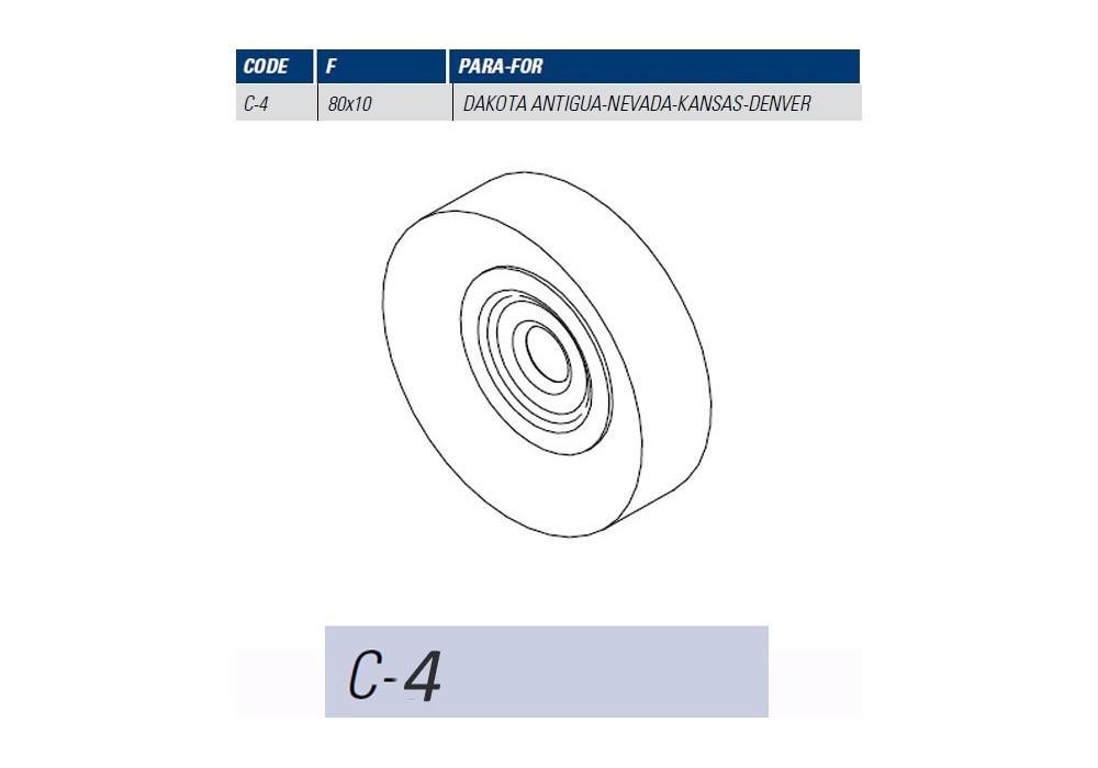 JMA CEPILLO MAQUINA C4 75x10