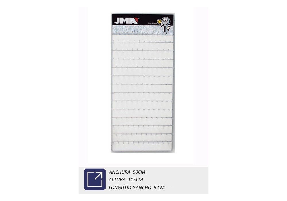 JMA EXPOSITOR DE LLAVES ORMA 500 (50X115) 168 GAN.
