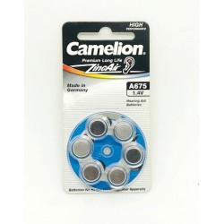 CAMELION PILA AUDIFONO  -A675 (BLIS 6)