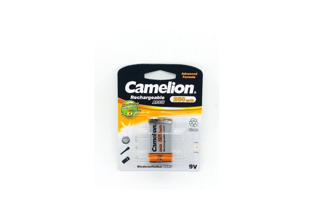 CAMELION PILA RECARGABLE LR61 9V 250 MAH (BLIS 1)