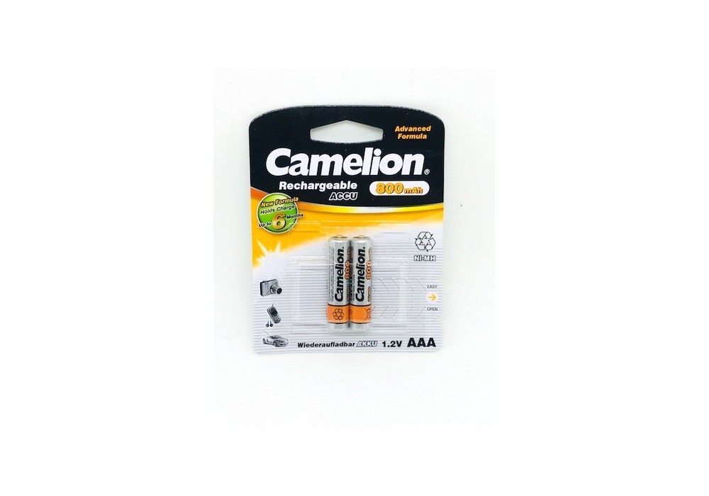 CAMELION PILA RECARGABLE NI NH LR03 AAA 800 MAH (BLIS 2)