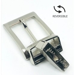 HEBILLA CINTURON REVERSIBLE 32MM. NIQUEL