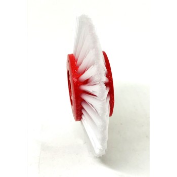 CEPILLO CIRCULAR CONVERGENTE 80MM EJE.10 CERDA BLANCA