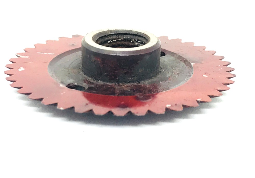 CUCHILLA CIRCULAR DENTADA MAQUINA CORTAR TIRAS