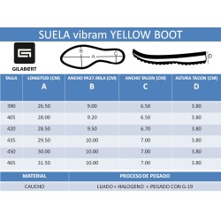 PISO VIBRAM 2153 YELLOW BOOT BEIG (PAR)