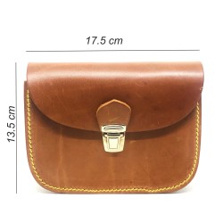 CARTERA DE COBRADOR VAQUETILLA 17,5cm.