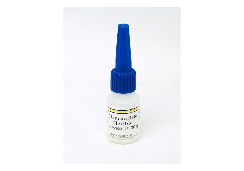 PEGAMENTO CIANOACRYLATO FLEXIBLE 50GRS.