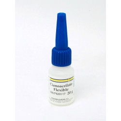 PEGAMENTO CIANOACRYLATO FLEXIBLE 50GRS.