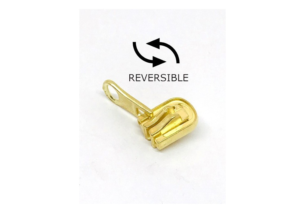 CURSOR CREMALLERA METALICA Nº5 REVERSIBLE