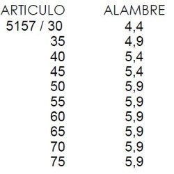HEBILLA COLLAR SOLDADA 5157  LATON DORADO