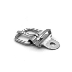 HEBILLA CON ABRAZADERA 924  NIQUEL
