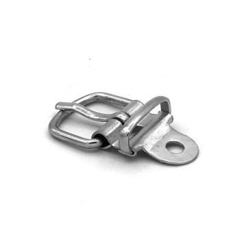 HEBILLA CON ABRAZADERA 924  NIQUEL