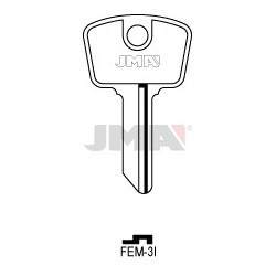 LLAVE JMA ACERO FEM 3I (C)